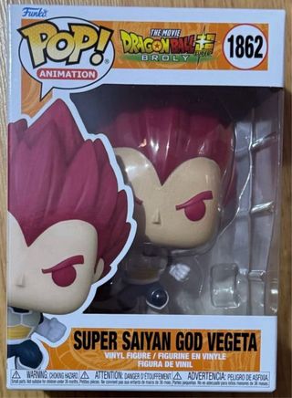 Lote 3 Funko Pop Dragon Ball Z Broly Vegeta Nappa
