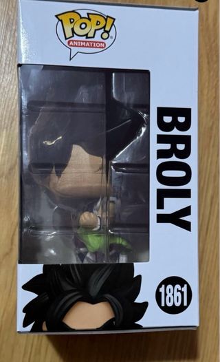 Lote 3 Funko Pop Dragon Ball Z Broly Vegeta Nappa