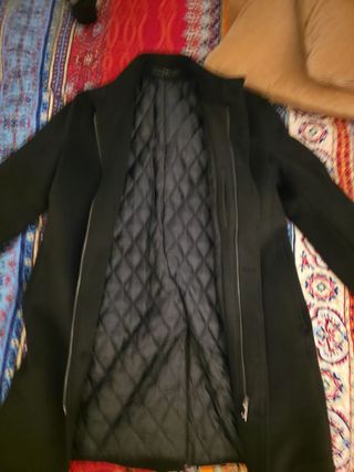Chaqueta de vestir negra