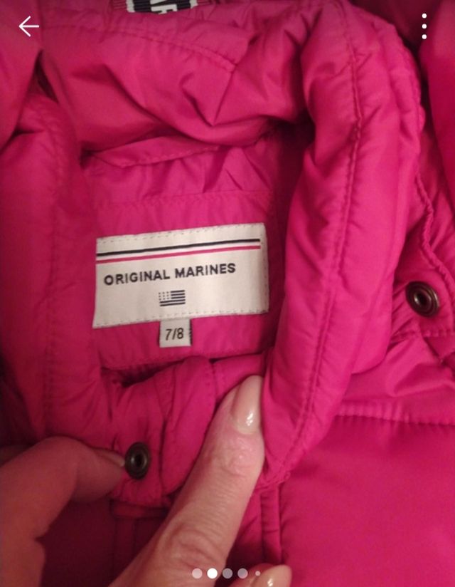 Giubbino bimbo Original Marines rosso  intenso