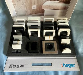 Maletín Muestras Embellecedores Hager