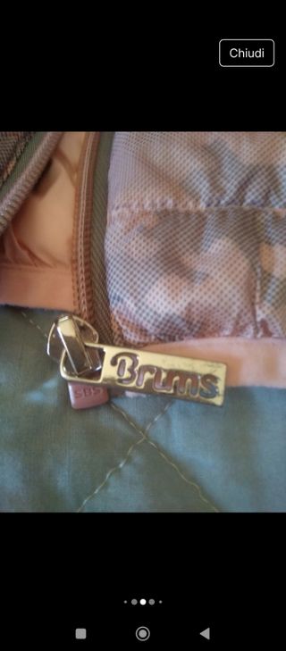 Giubbino Brums rosa con cappuccio