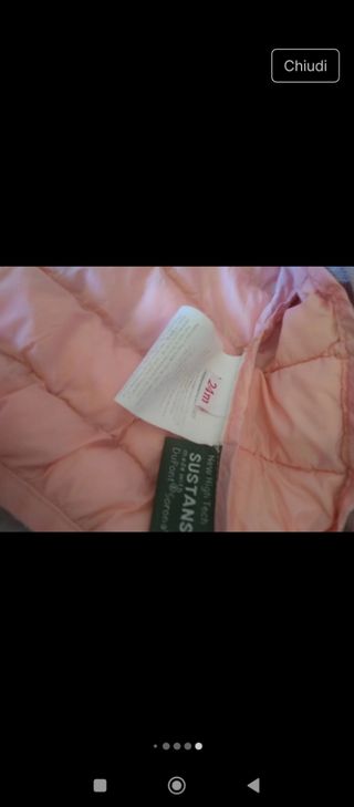 Giubbino Brums rosa con cappuccio