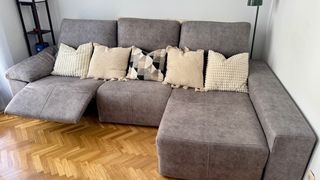 Divano chaise longue elettrico Relax a 4 posti