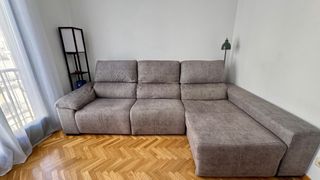Divano chaise longue elettrico Relax a 4 posti