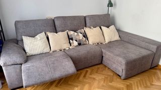 Divano chaise longue elettrico Relax a 4 posti
