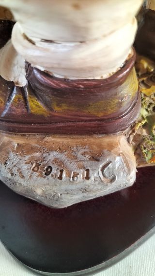 Figura niño campesino con perro