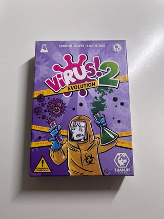 Juego de mesa: El virus evolution 