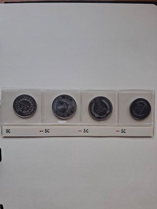  16 monedas: Guatemala, Honduras, El Salvador,Nica