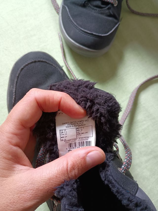 Botas Quechua Talla 38