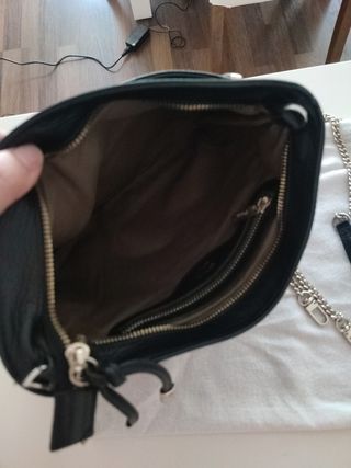 Bolso negro Tous piel cadena