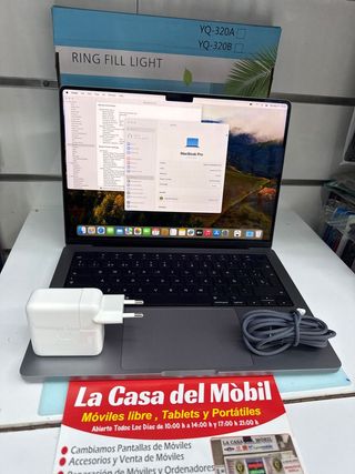 MacBook Pro M1 Pro 16GB 1TB Gris Espacial 2021
