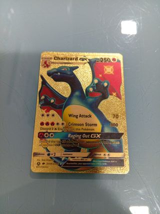 Charizard GX HP 250 Dorada