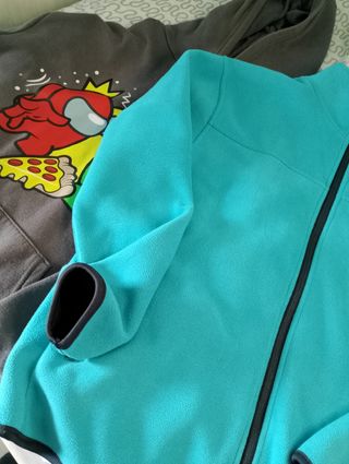 Pack 2 sudaderas: 1 gris, 1 azul