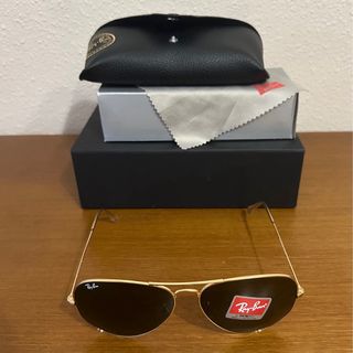 Gafas Ray-Ban Aviador Negro/Dorado