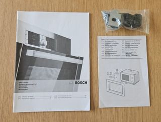 Microondas Bosch 17L Acero Inoxidable