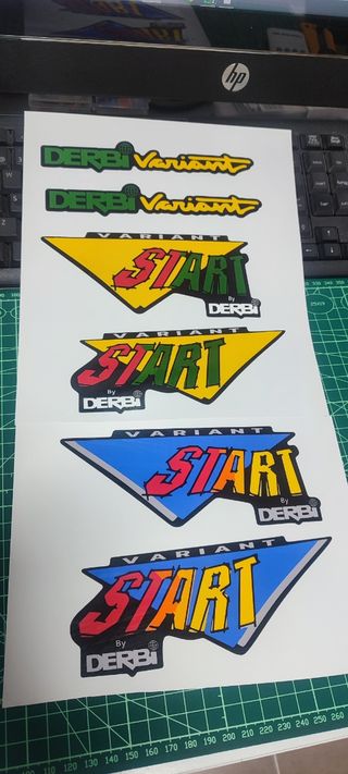 Kit vinilos derbi variant start 3