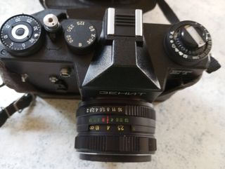 Cámara Zenit ET 3EHNT Vintage Negra