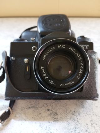 Cámara Zenit ET 3EHNT Vintage Negra