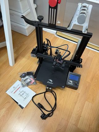 Impresora 3D Ender 3 Pro con modificaciones