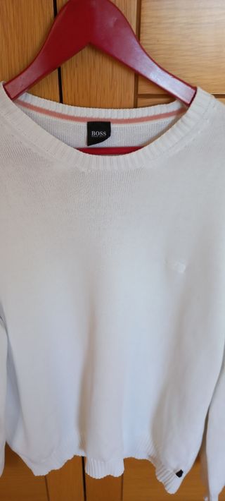 Hugo Boss jersey blanco 