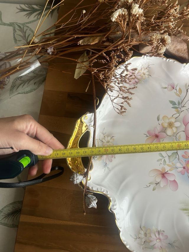 Bandeja de porcelana Capeans