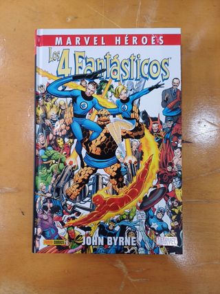 MARVEL HEROES LOS 4 FANTÁSTICOS JOHN BYRNE