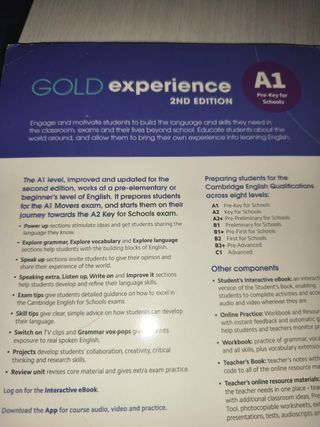Gold Experience 2ed A1 Student's Book & Interac...