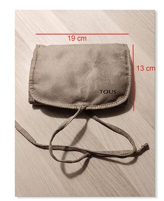 Joyero de viaje Tous beige