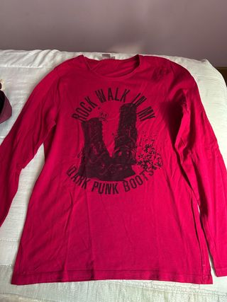 Camiseta Rock Punk Boots Talla 16