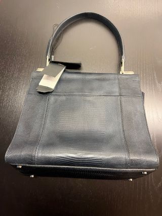 Bolso Giorgio Armani Azul Certificado