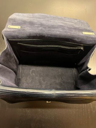 Bolso Giorgio Armani Azul Certificado