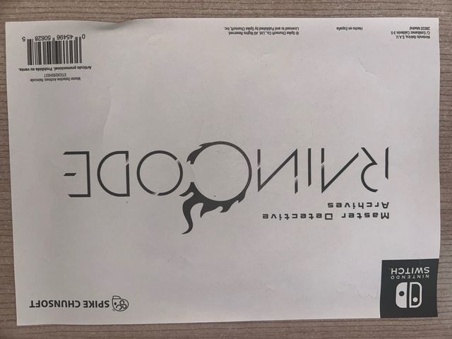 Pegatinas Master Detective Archives Rain Code