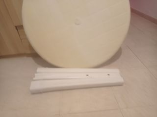 Mesa de jardín o camping de plástico