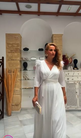Vestido de novia blanco sin estrenar
