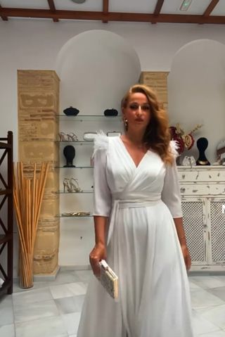 Vestido de novia blanco sin estrenar