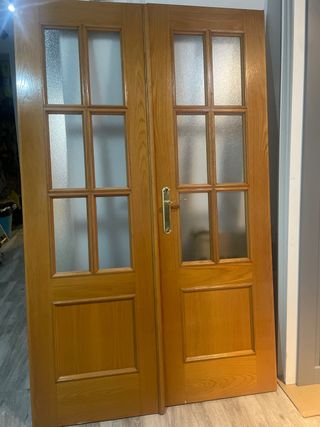 Puertas de roble
