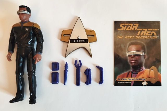 Star Trek TNG Geordi La Forge Playmates 1994
