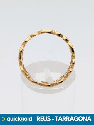 035-01-00617 ANILLO ORO 18K TIPO TOUS 
