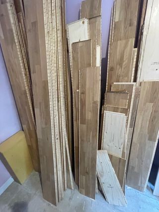 Tarima flotante de madera