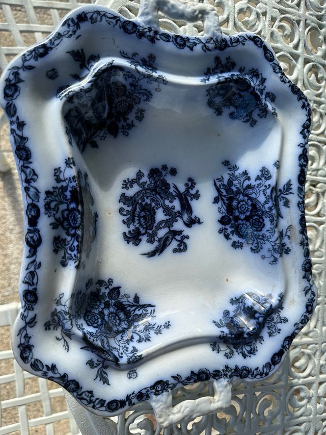 Bandeja/ legumbrera Sargadelos Aves Paraíso