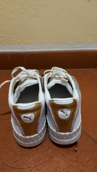 Sneakers Puma Donna Bianche e Oro