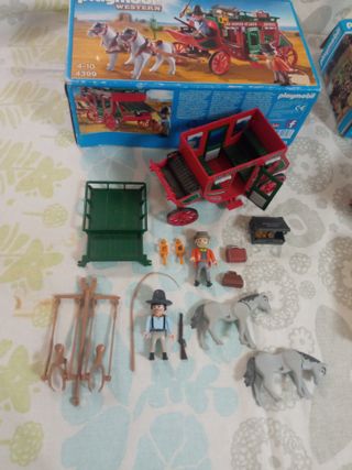 LOTE WESTERN PLAYMOBIL 5248 Y 4399