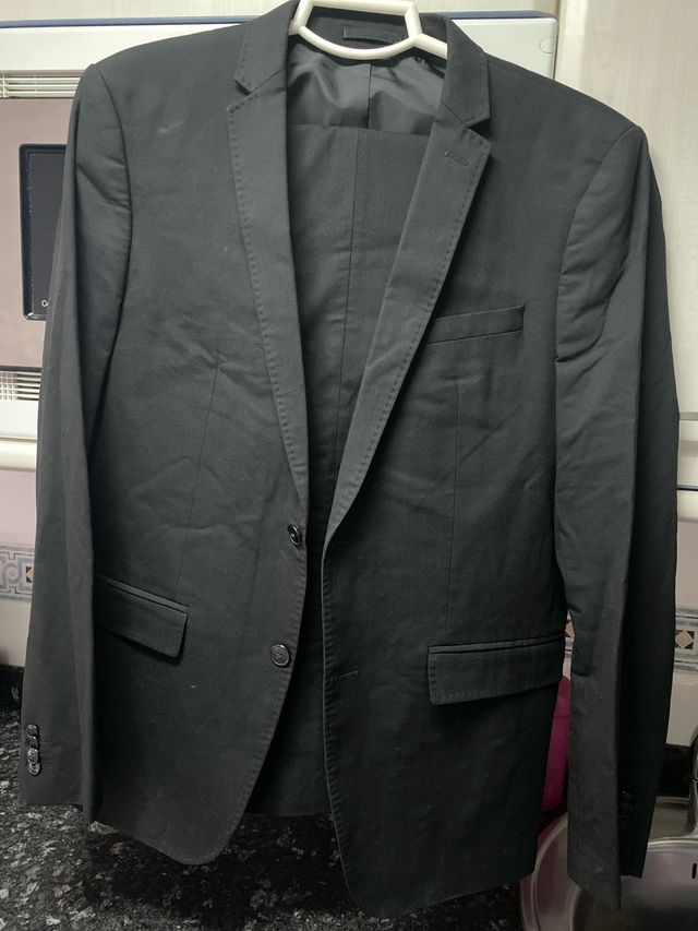 Traje de caballero negro