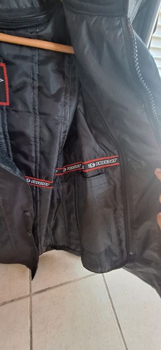 Chaqueta Moto Mujer Negra