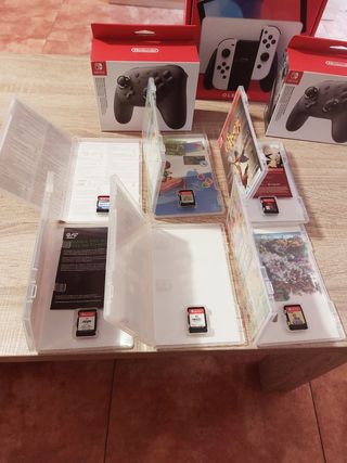 Pack Nintendo Switch OLED Blanca + Accesorios