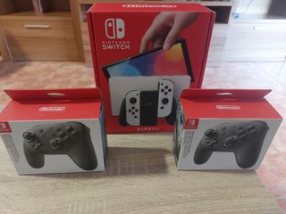 Pack Nintendo Switch OLED Blanca + Accesorios