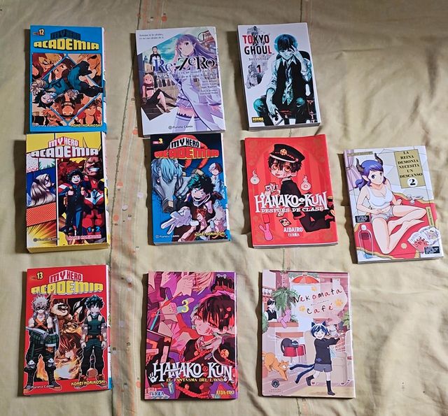 Mangas My hero academia / Tokyo Ghoul / Hanako-kun