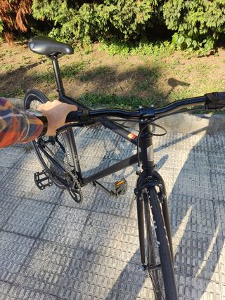 Bicicleta urbana de paseo Fixie Fuji Declaration