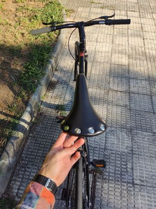 Bicicleta urbana de paseo Fixie Fuji Declaration